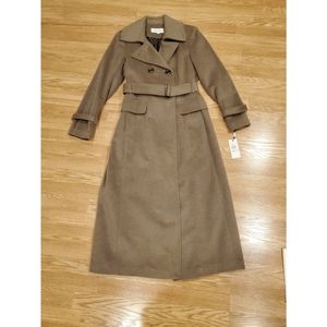 Calvin Klein - Long Oatmeal Coat